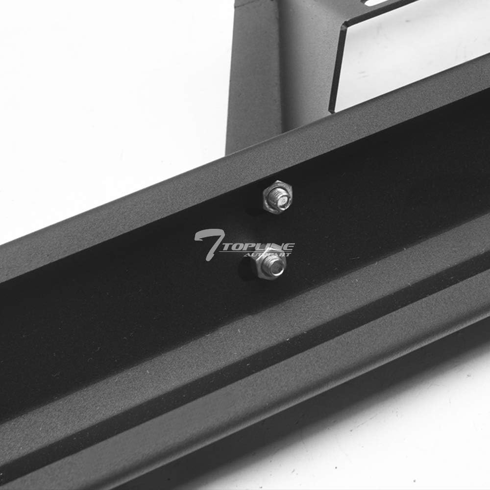 Matte Black Modular Drop Step Side Nerf Bars Rail Running Boards T188938