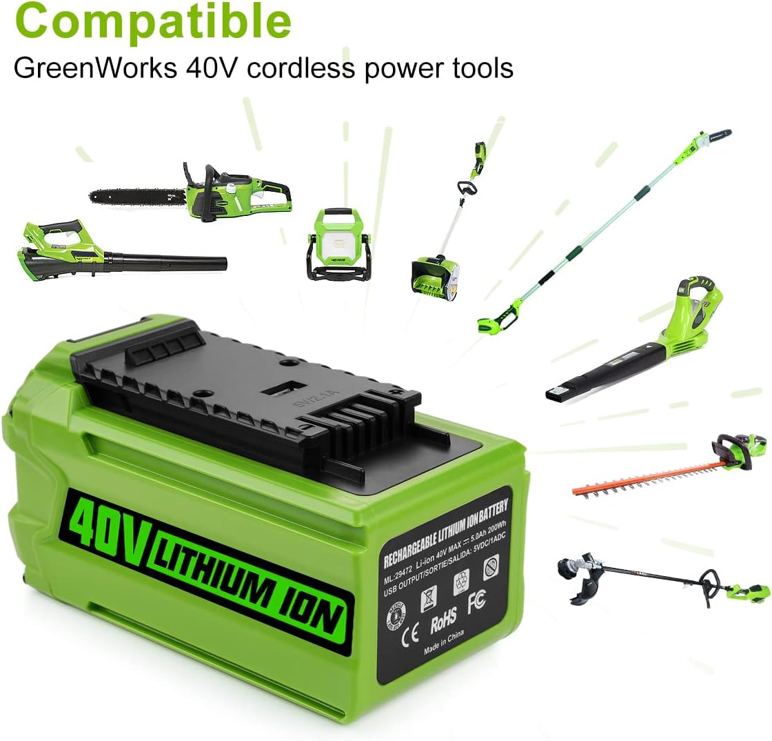 40V Lithium Ion Battery Pack of 2 D7128