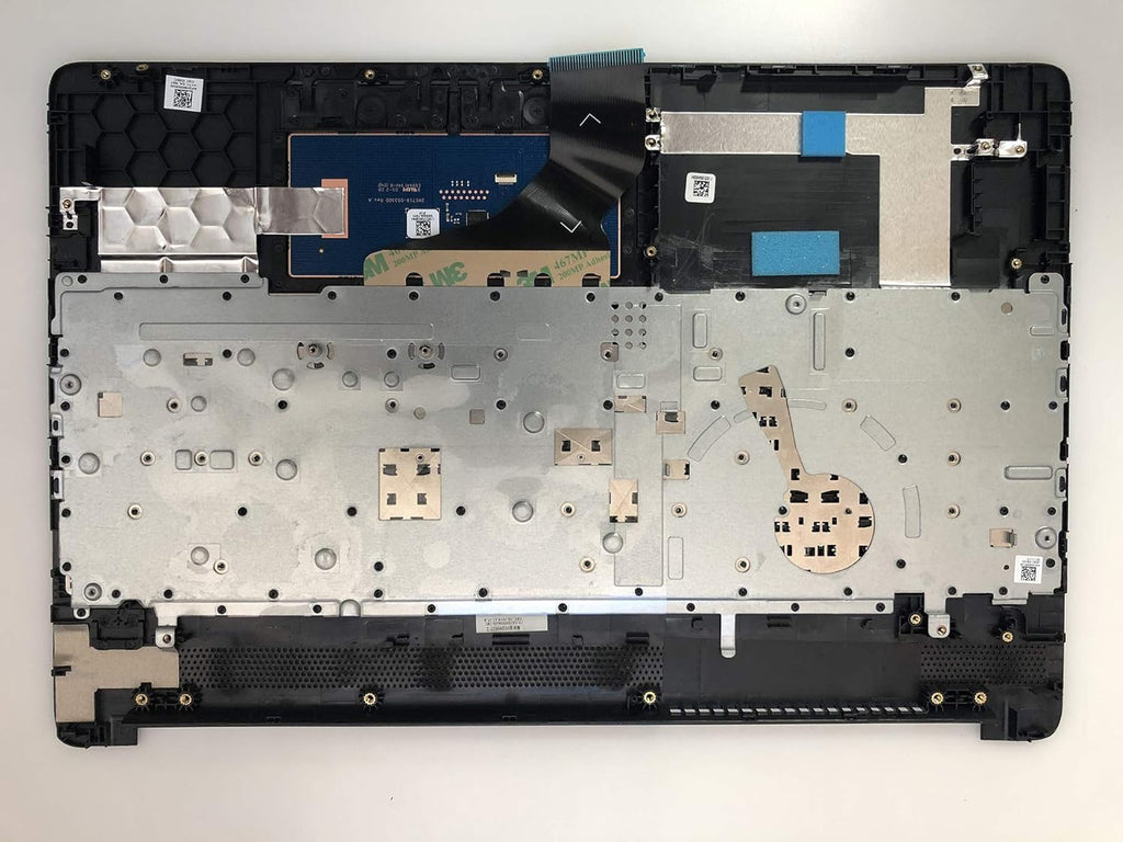 Gray Laptop Upper Case Palmrest Keyboard Touchpad Assembly J43062