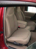 Black Velour Seat Covers J90720