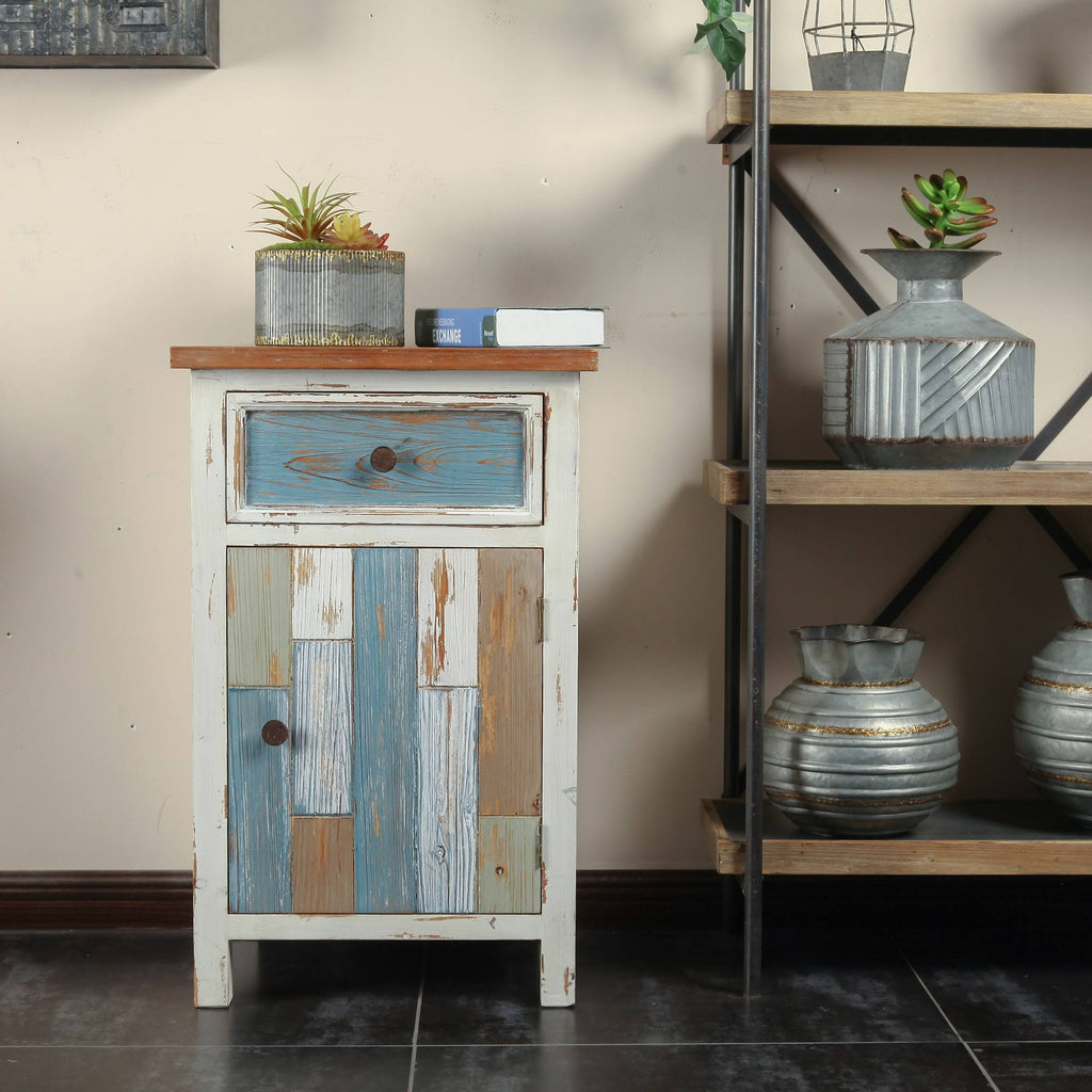 Rustic Multi-Color Console Cabinet A1743