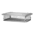 17 x 17 Multi-Flue SS Hinged Chimney Cap E8326