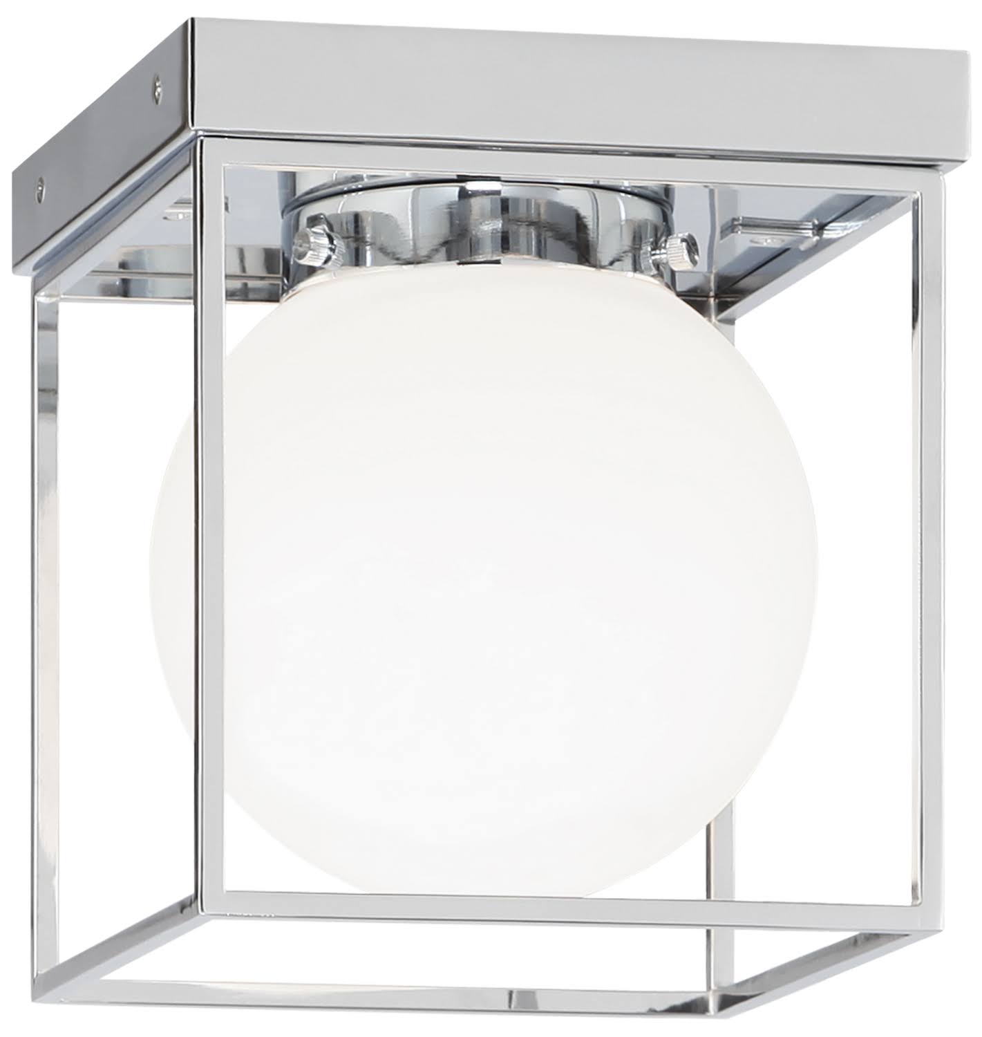 Chrome One Light Flush Mount M265311