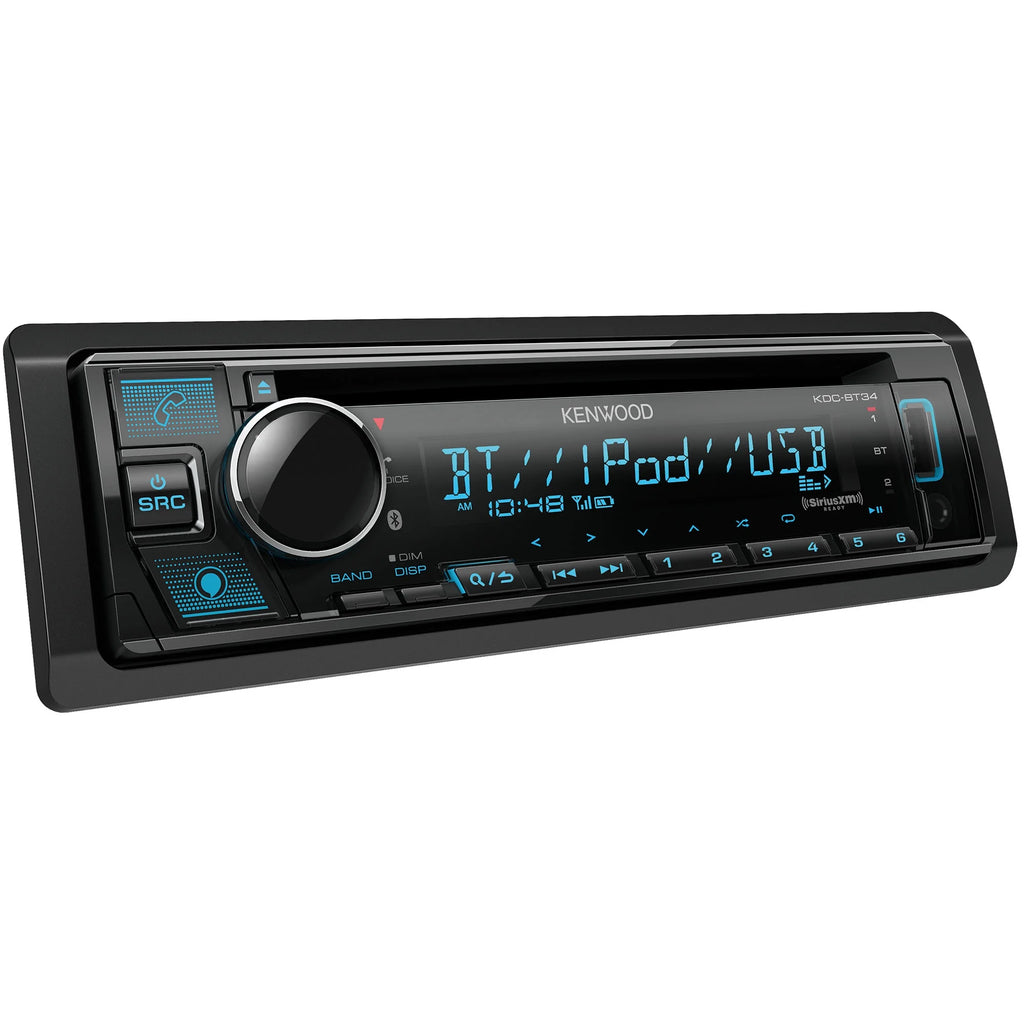 Bluetooth single DIN CD receiver with Satellite Tuner O2462