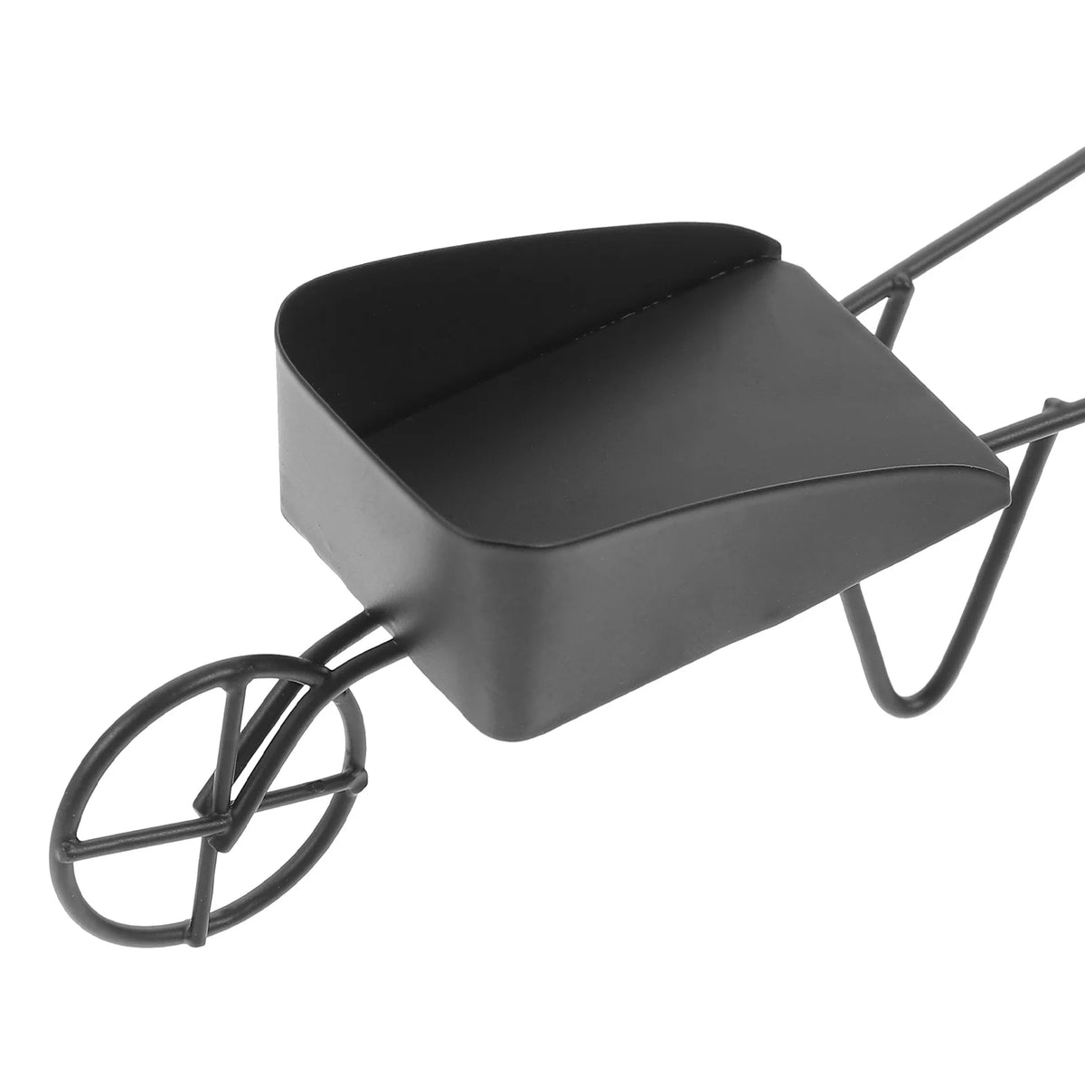Mini Vintage Metal Wheelbarrow H2720