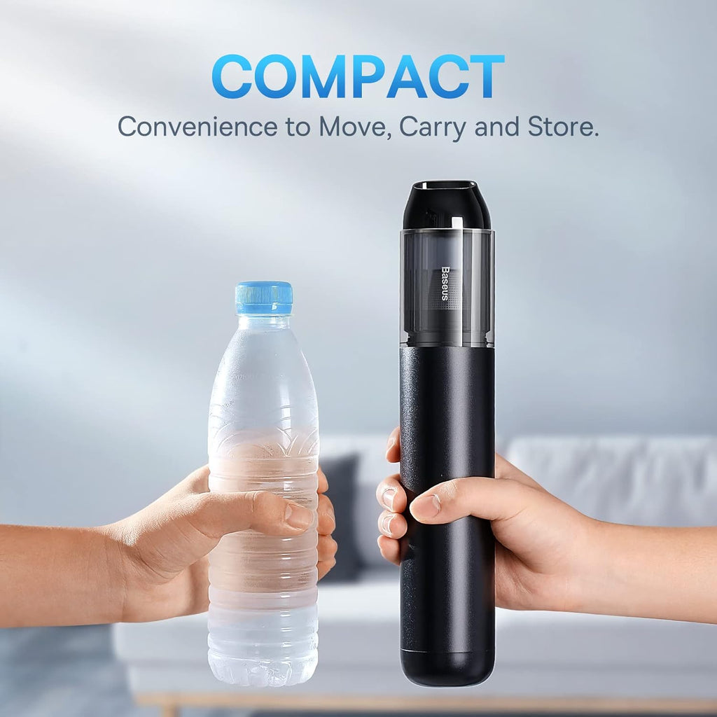Handheld Cordless Rechargeable Vacuum with Adjustable Suction Power and LED Light C968
