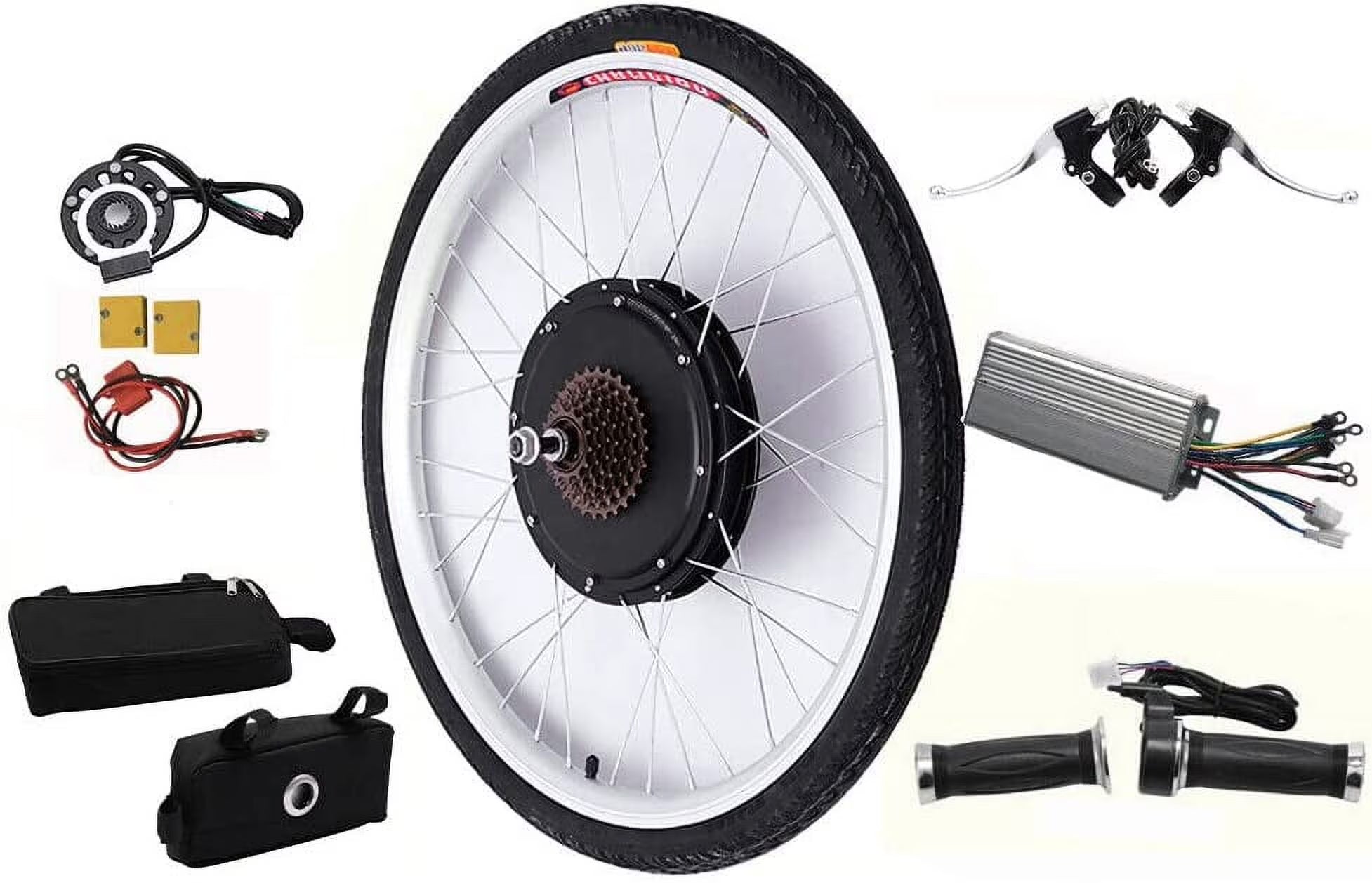 Electric Bicycle Motor Kit 28" 48V 1000W Rear Wheel Conversion Kit O446403