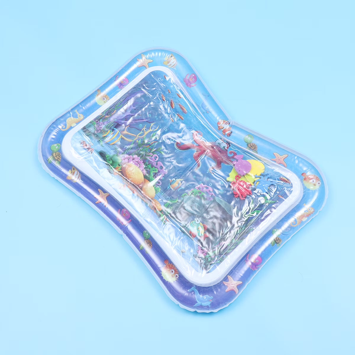 Inflatable Crawling Cushion Water Play Mat (Blue) Y4092