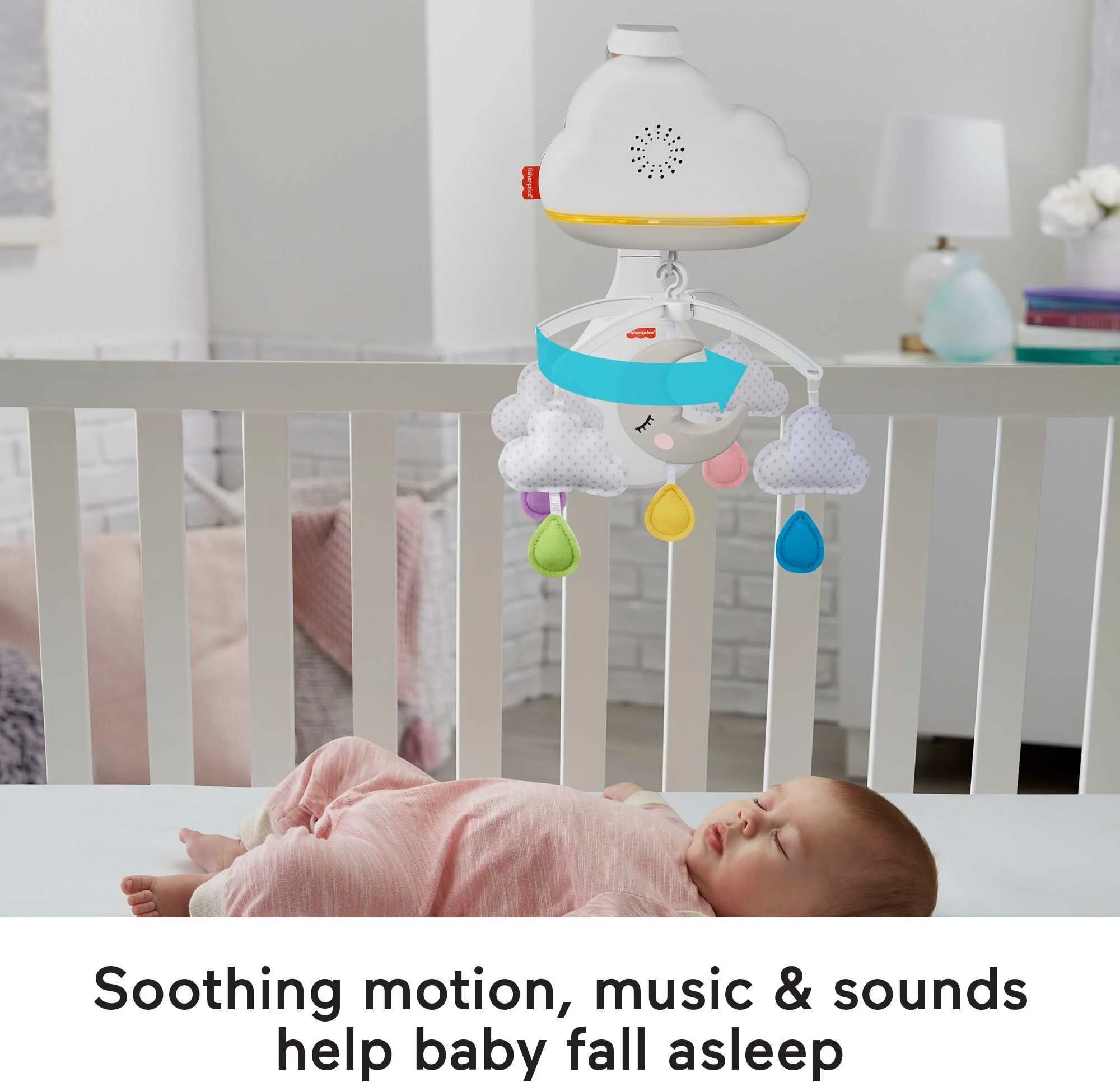 Calming Clouds Mobile & Soother Sound Machine with Music D598704