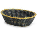 9 inch Oval Black Gold Basket D817