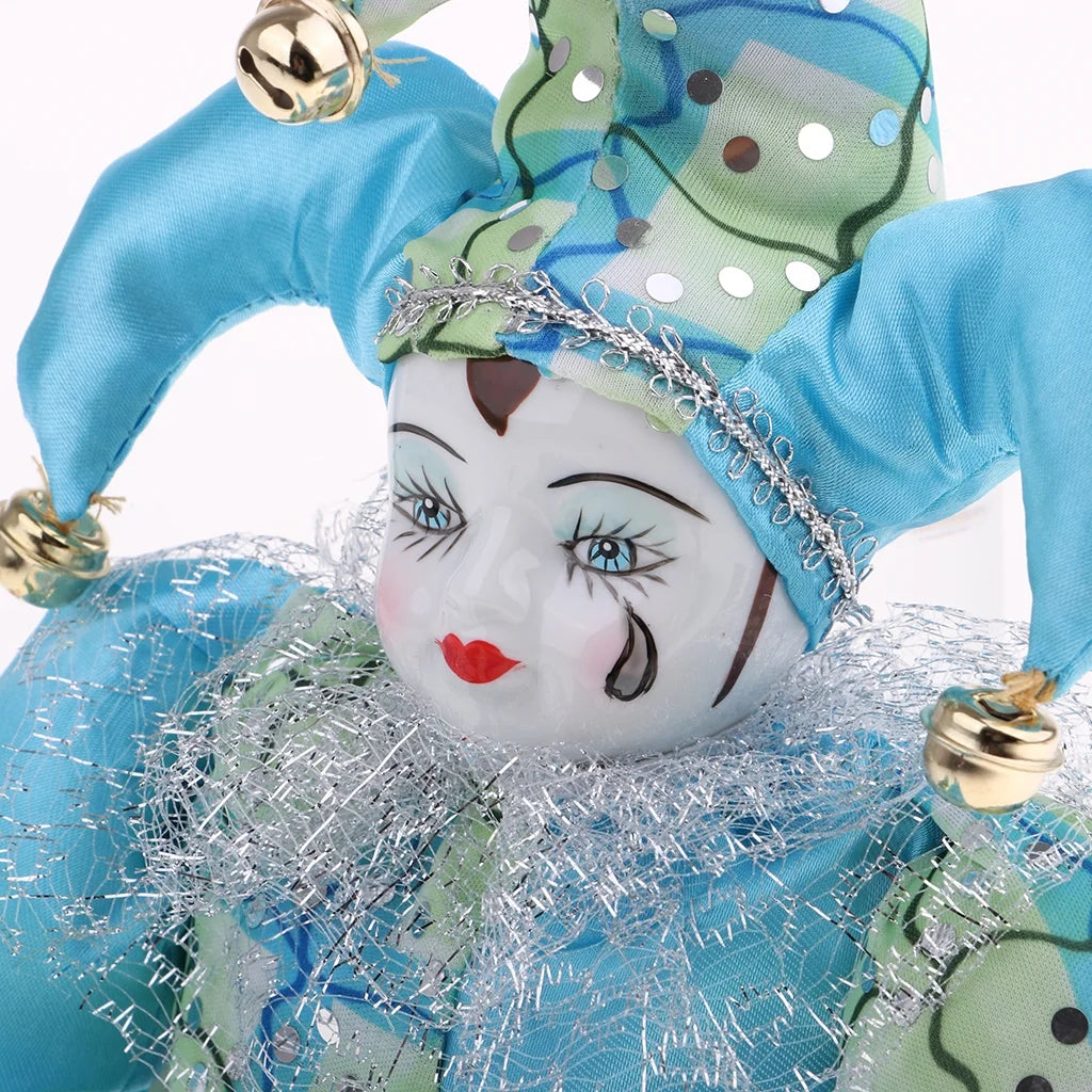 Porcelain Clown Figurines G370
