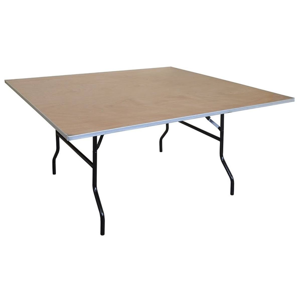 Square Wood Folding Table K934424