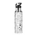 Stainless Steel Insulated Water Bottle with Straw Lid L91970
