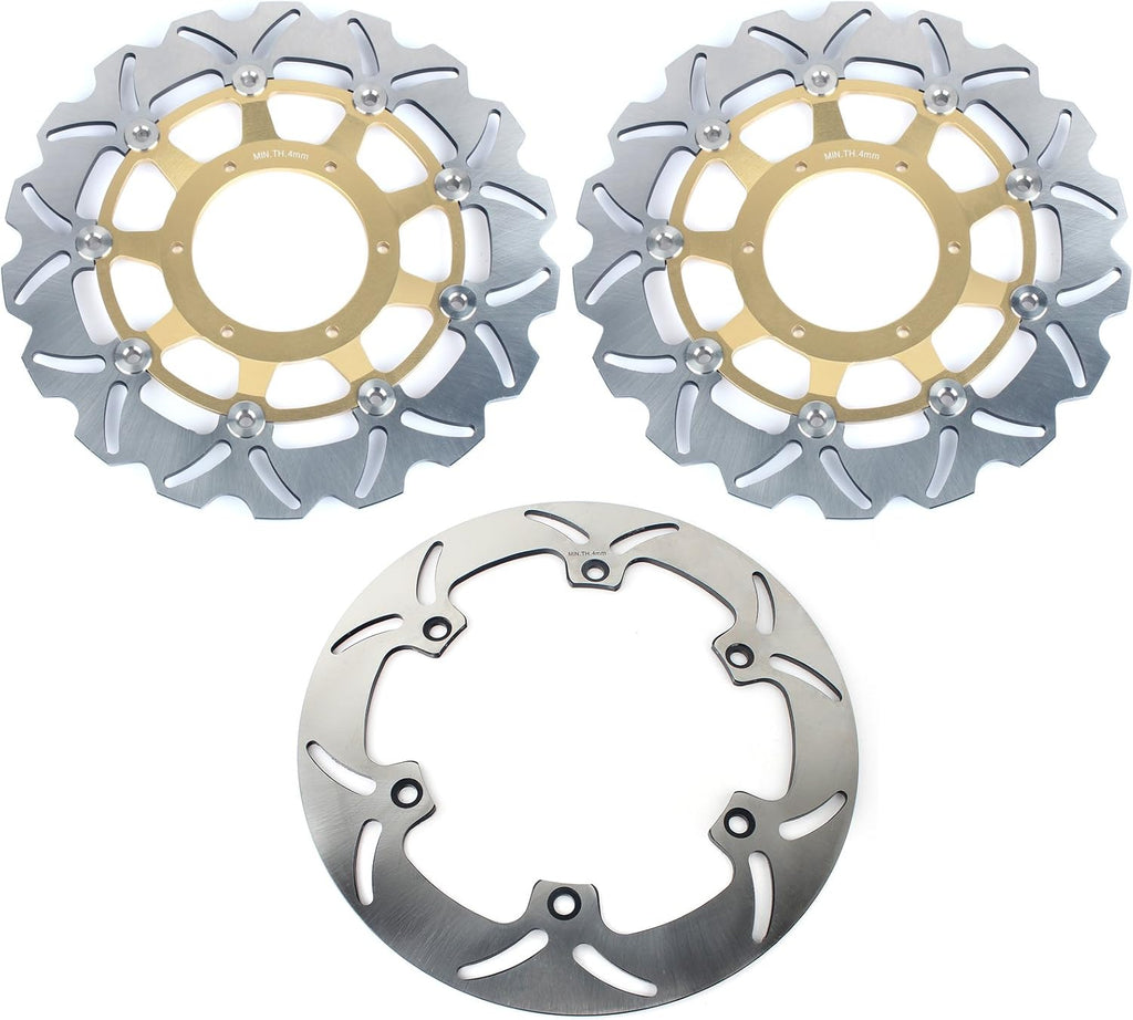 Front Rear Brake Rotors Discs for Honda VTX1800 2002-2011 X99465