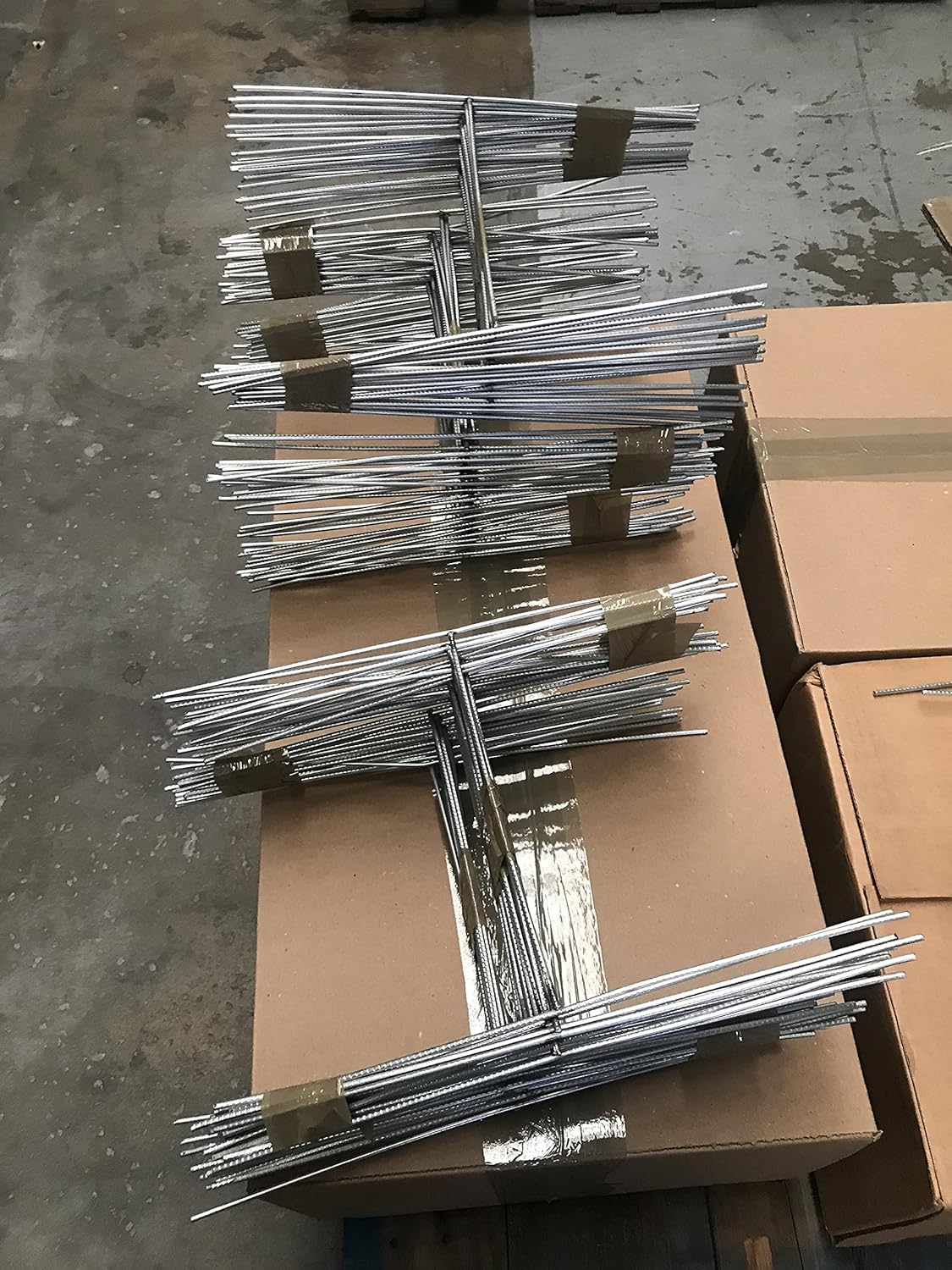100 Sign Stake 12x9 Inch x 9 Gauge Galvanized Wire Stake, 100 Pieces, Pack of 2 Z267