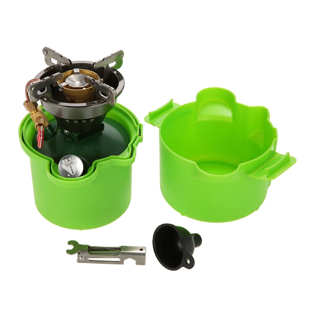 Portable Gasoline Camping Furnace Cooker I4224