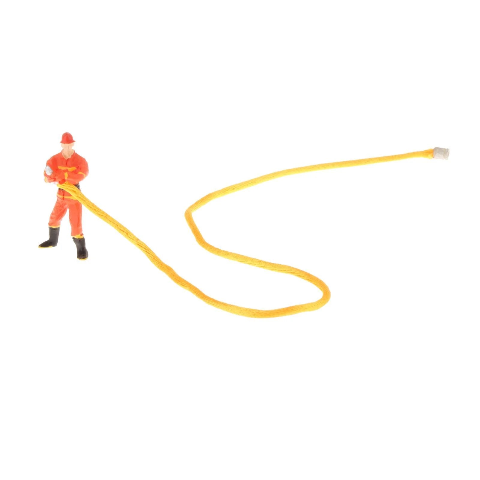 Miniature Firefighter Figures 1:50 Scale Model Train People Diorama Character X16754