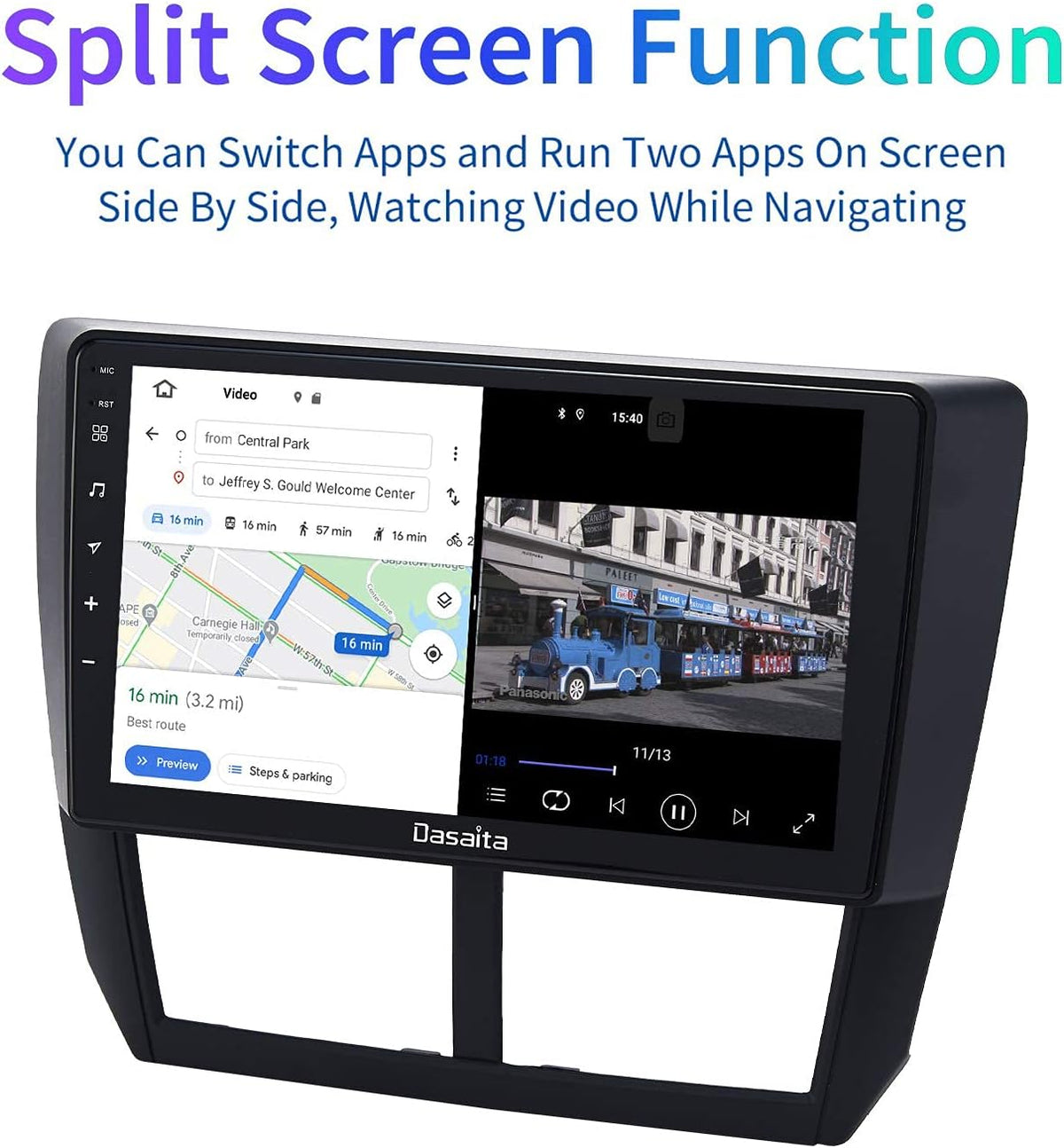 Android Car Stereo with Carplay Touch Screen H96675