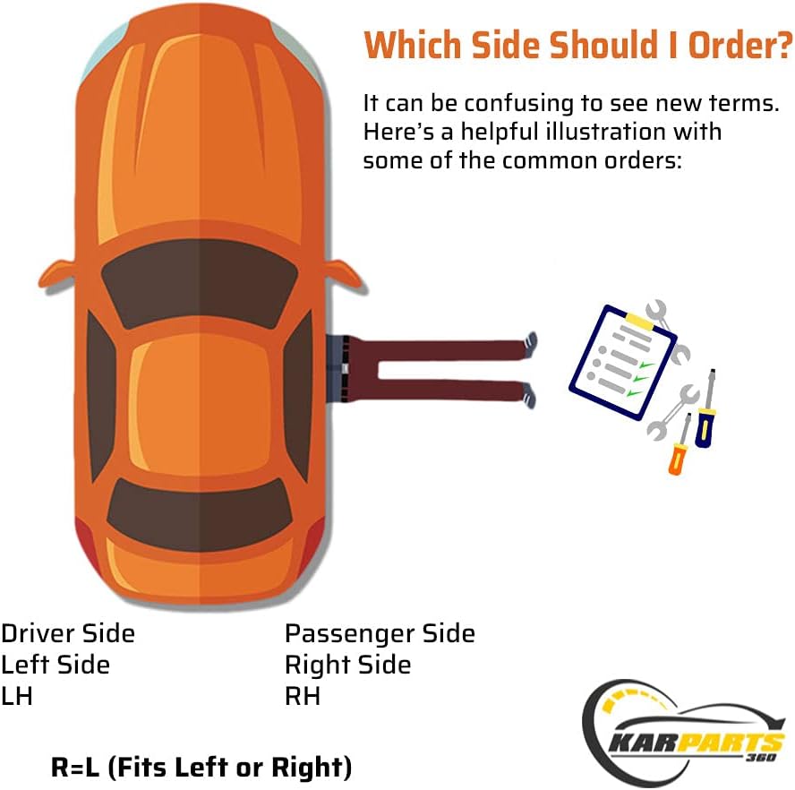 Passenger Side Corner Light for Nissan Quest 1996 1997 1998 Clear Amber Lens Pack of 2 P243