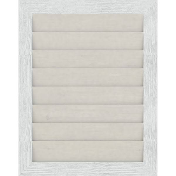 Primed Non-Functional Vertical Gable Vent E314