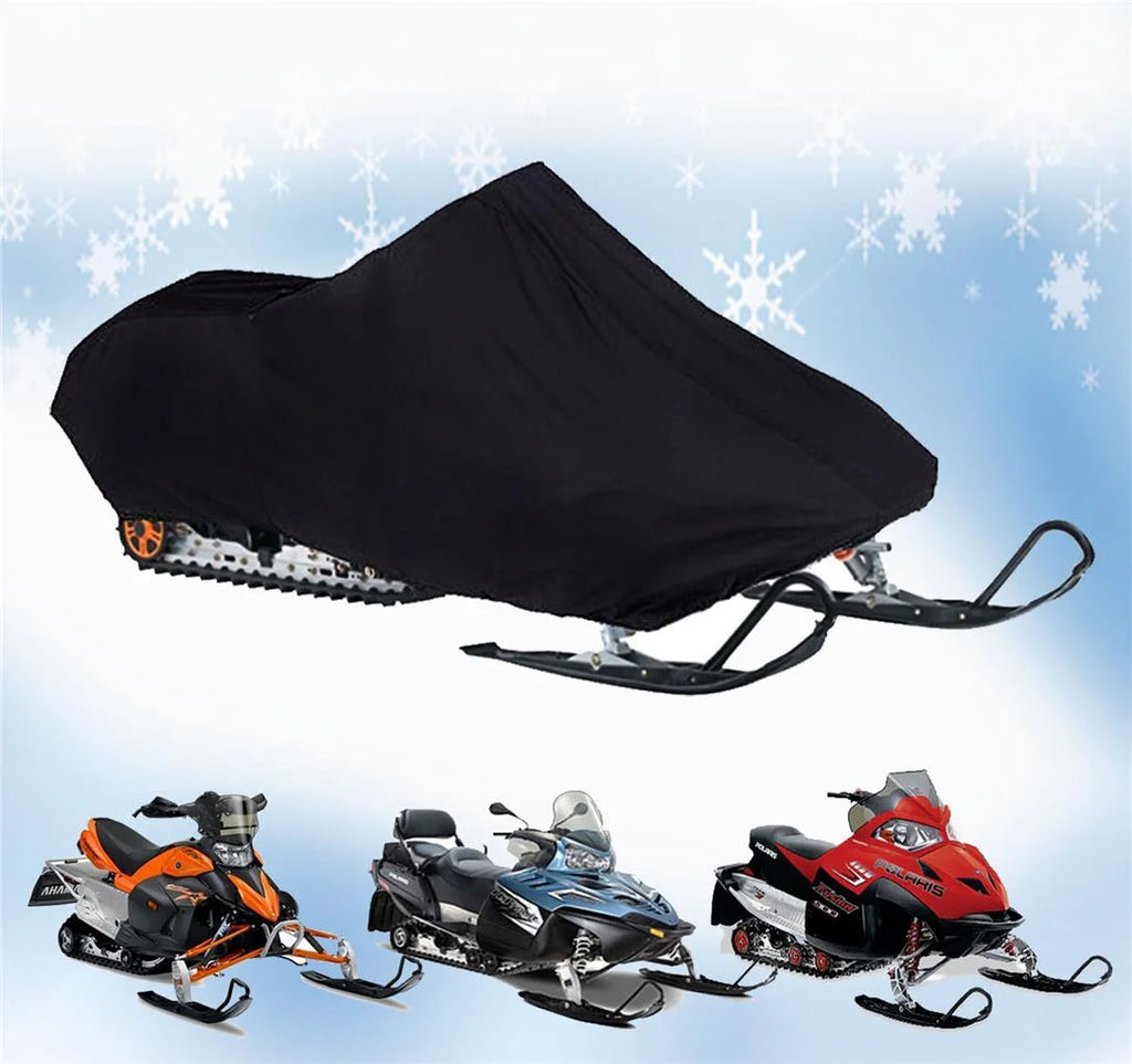 200 Denier All Black Snowmobile Cover E395