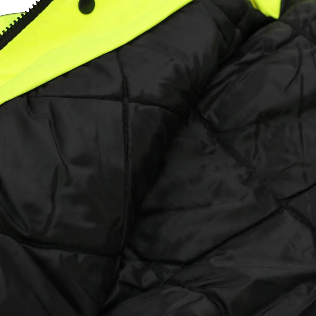 XL Size High Visibility Reflective Winter Bomber Jacket H651268