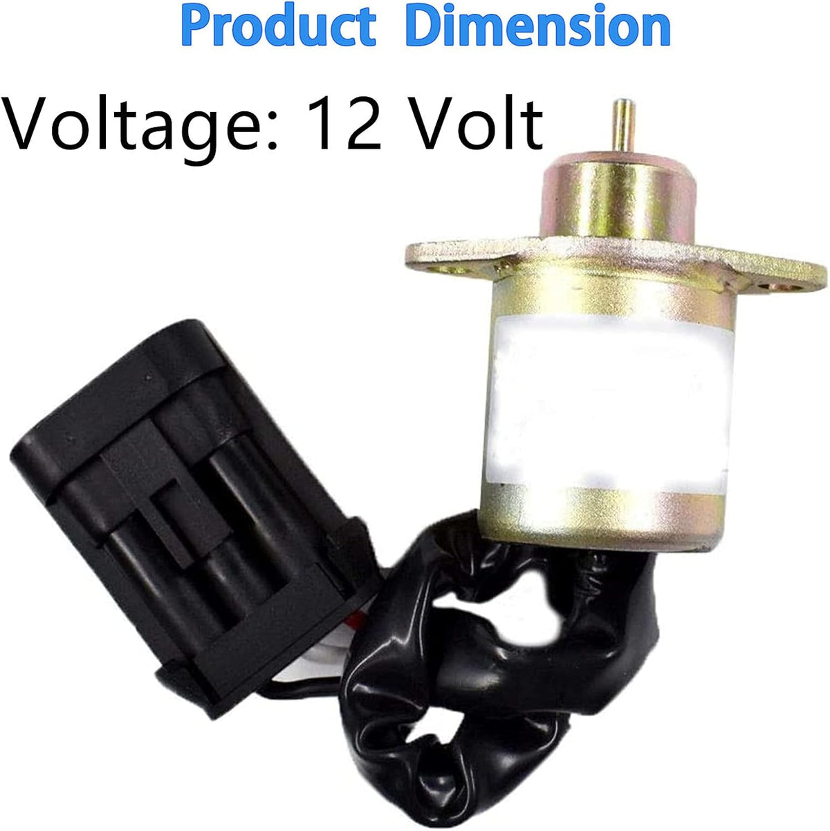 12V Fuel Shut Off Solenoid Pack of 2 S4511