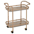 2 Tier Gold Bar Cart Z73277