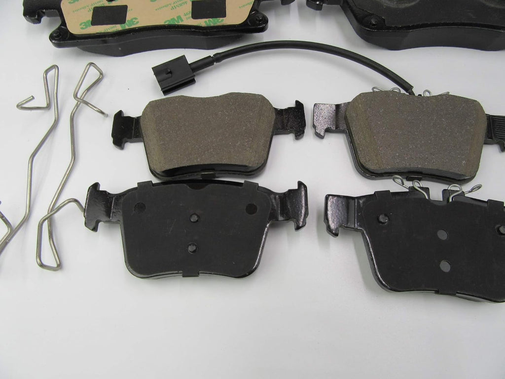 TopEuro replacement front and rear brake pads for Levante Base LOW DUST N51487