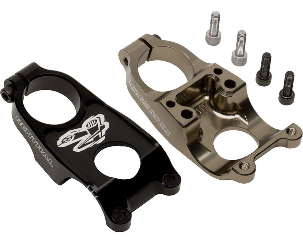 Renthal Duo Stem Black/Gold, 50mm A27925