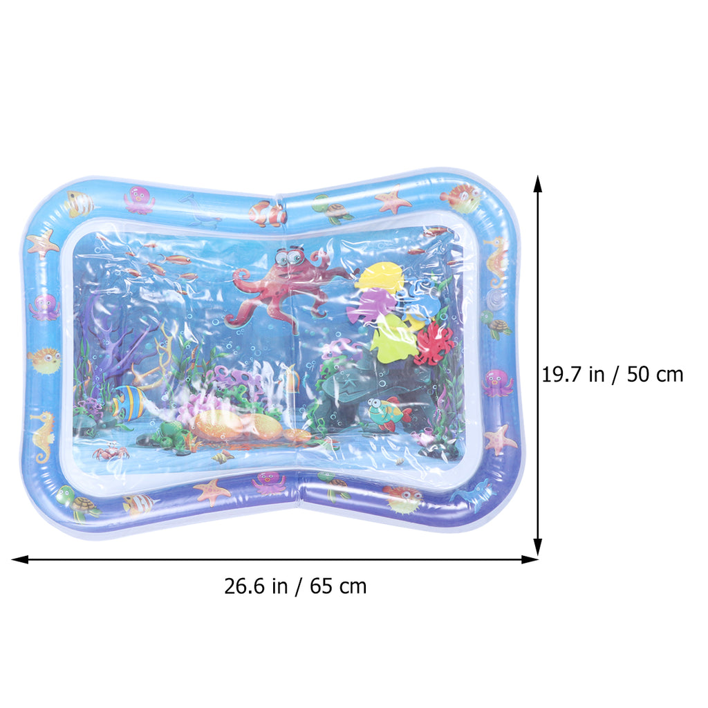 Inflatable Crawling Cushion Water Play Mat (Blue) Y4092