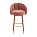 Salmon Swivel Bar Stool N617517