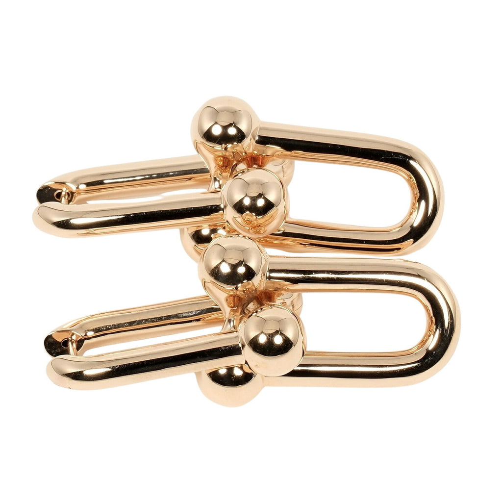 Hardware Extra Large Earrings K18 PG Pink Gold Y6393