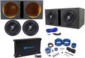 12" 4800w Subwoofers with Vented Box and Mono Amplifier N908861