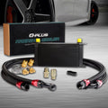 Universal Aluminum Engine Oil Cooler Kit with Oil Filter Adapter F867969
