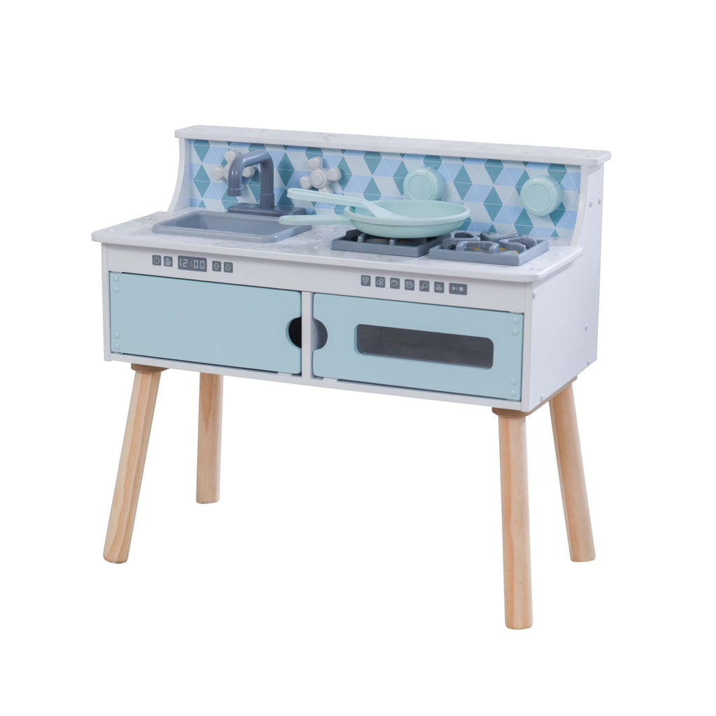 Wooden Tabletop Kitchen with Removable Legs B9021