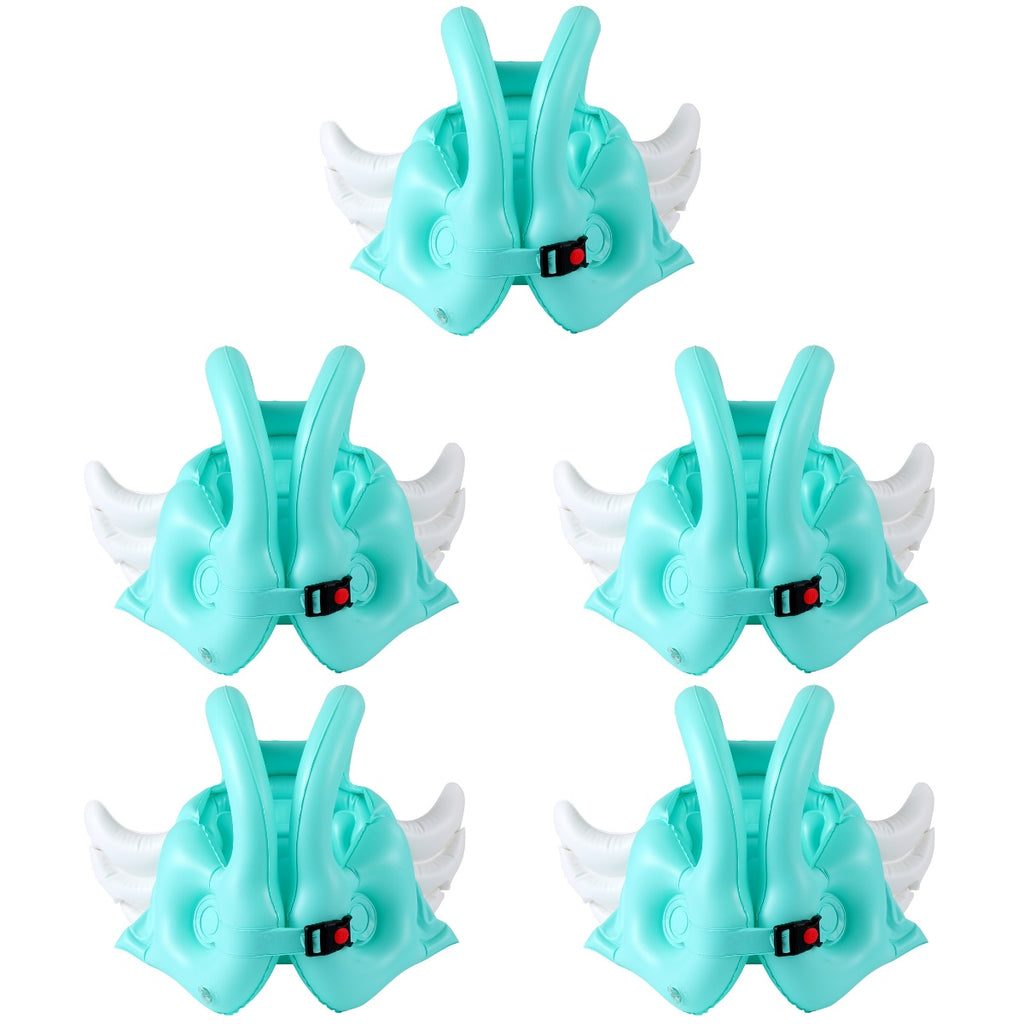 5pcs Inflatable Swim Vest Kids Angel Wing Swim Float V418526