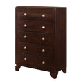 5 Drawer Chest with Metal Pulls O3327