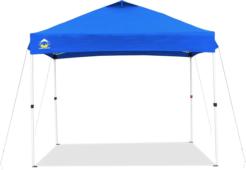 Blue 10x10 Pop Up Canopy with Wheeled Carry Bag N20305
