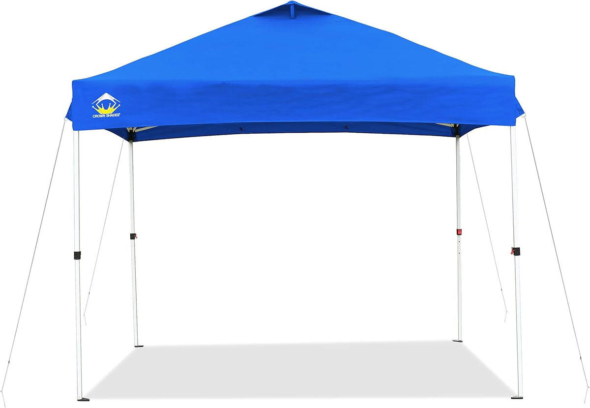 Blue 10x10 Pop Up Canopy with Wheeled Carry Bag N20305