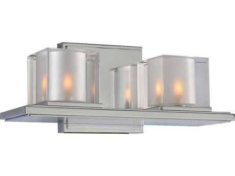 2 Light Satin Nickel Bath B4977