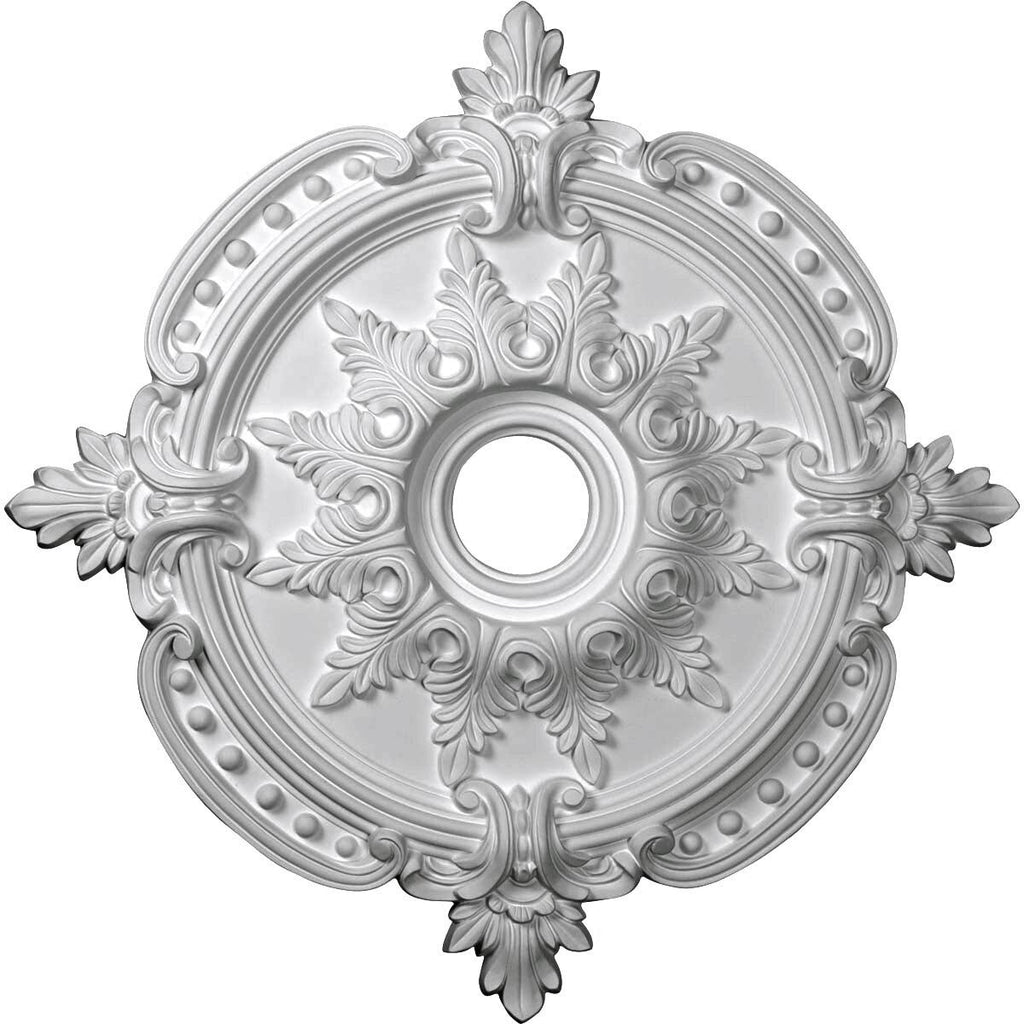 28 3/8x22OD x 3 3/4x22ID x 1 5/8x22P Classic Ceiling Medallion A227