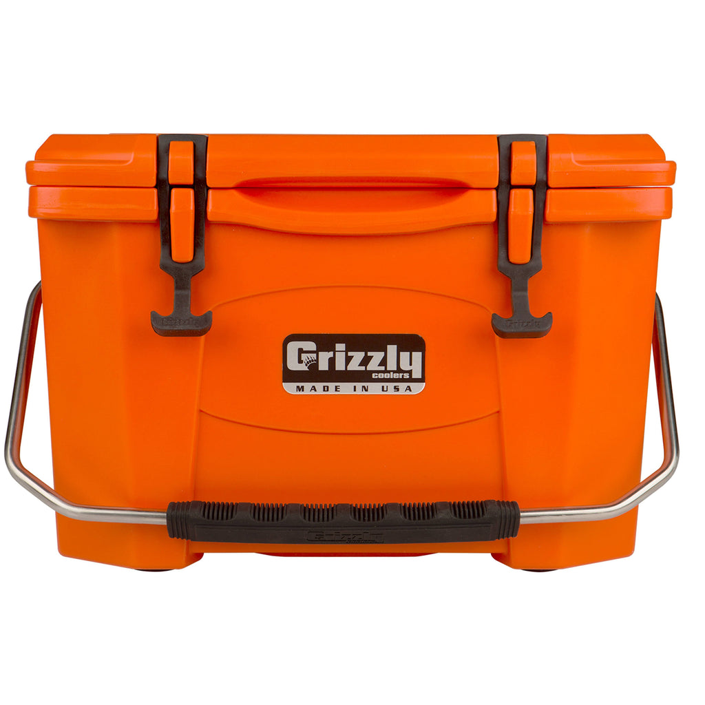 Orange 20 Quart Rotomolded Cooler A15286