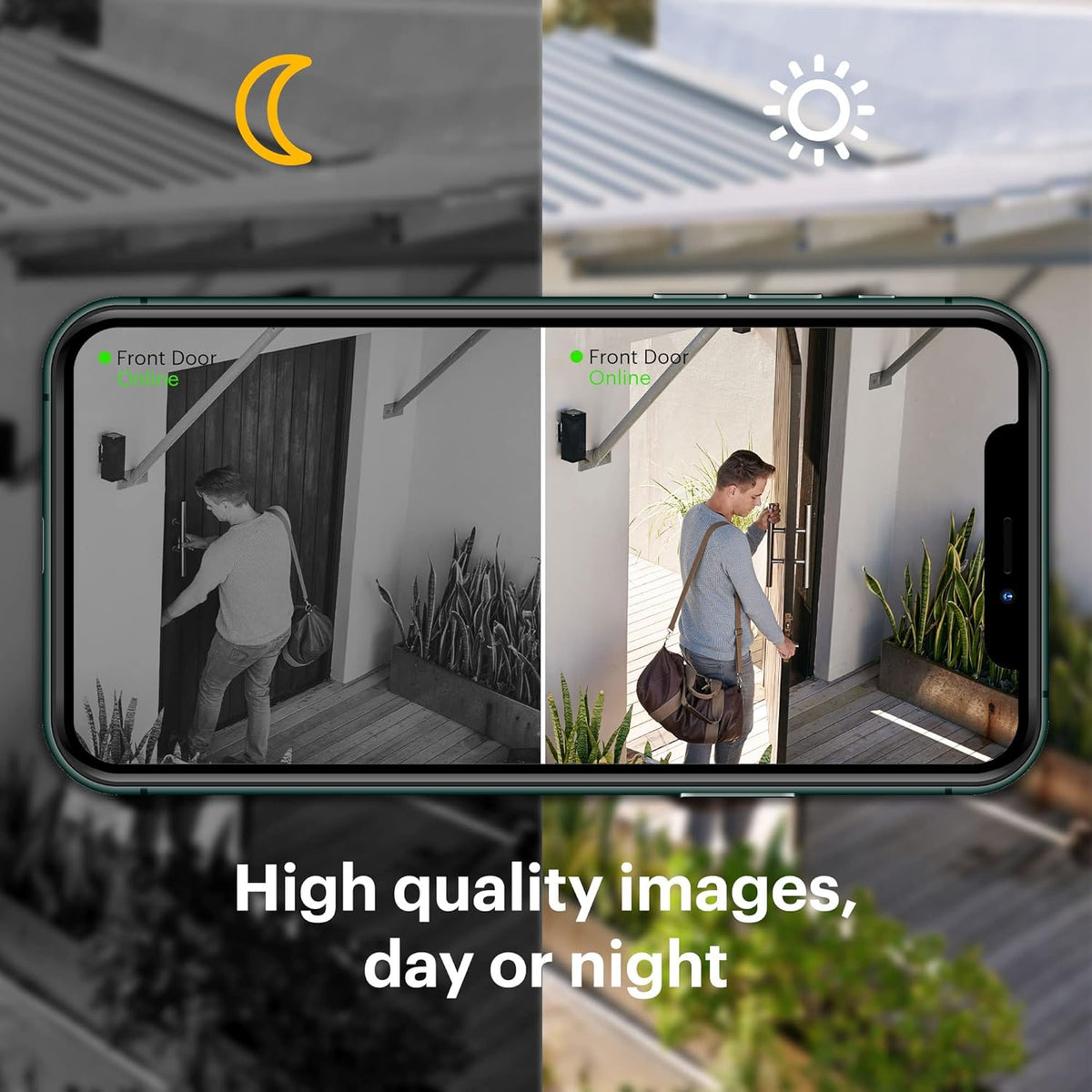 Dual Pack Battery HD Outdoor Security Cameras B183