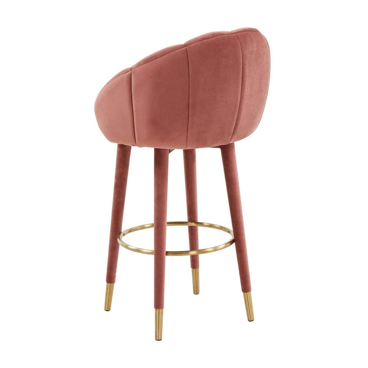 Salmon Swivel Bar Stool N617517