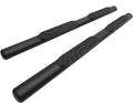 Black Oval Texture Side Bars Step Rails (2 pcs) P3620