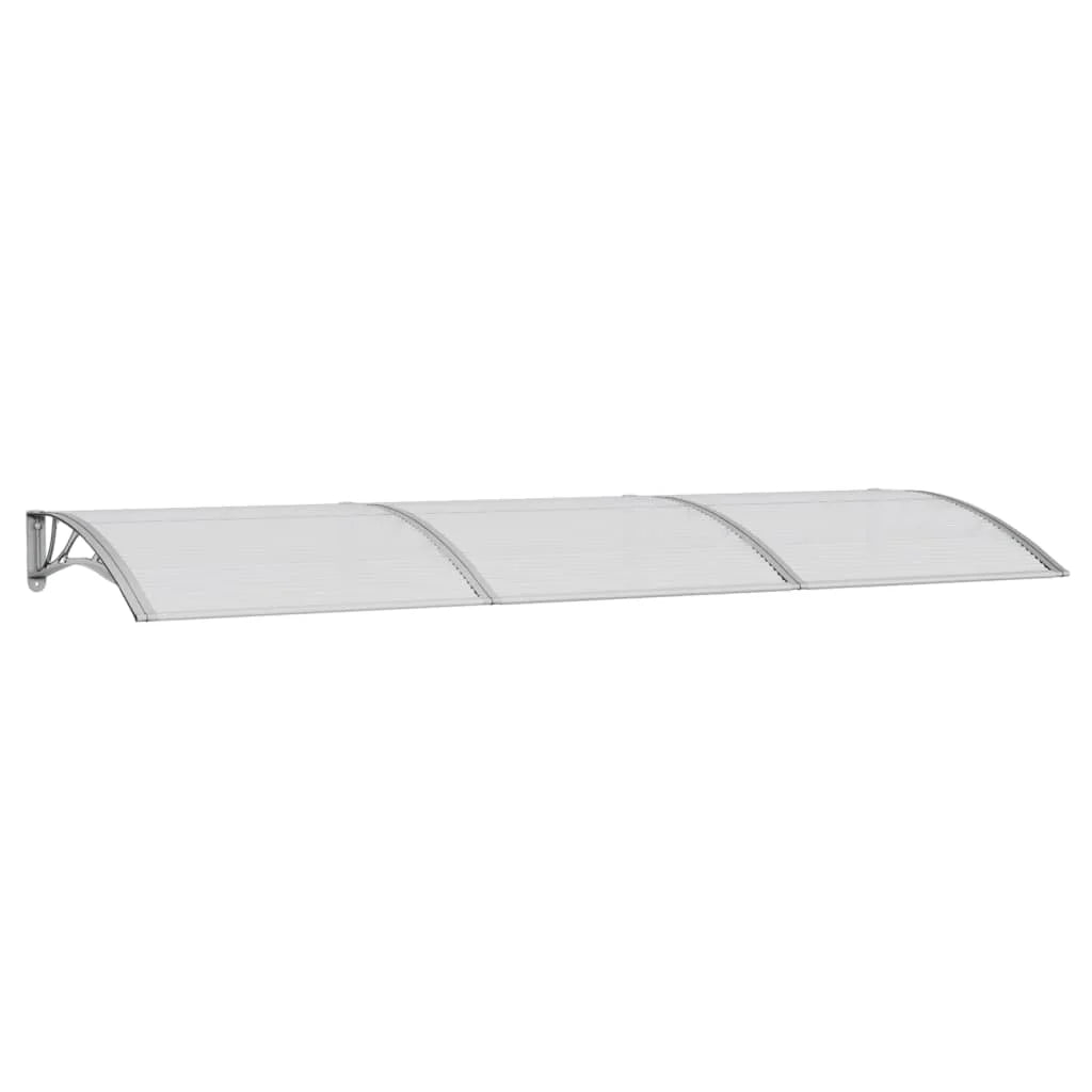 Gray Polycarbonate Door Canopy L1230