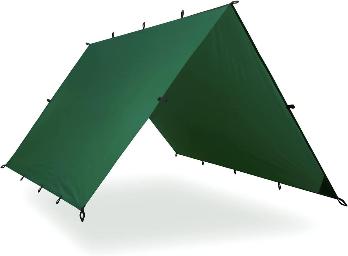 20x13 ft Olive Drab Waterproof SilNylon Camping Shelter Pack of 2 P763658