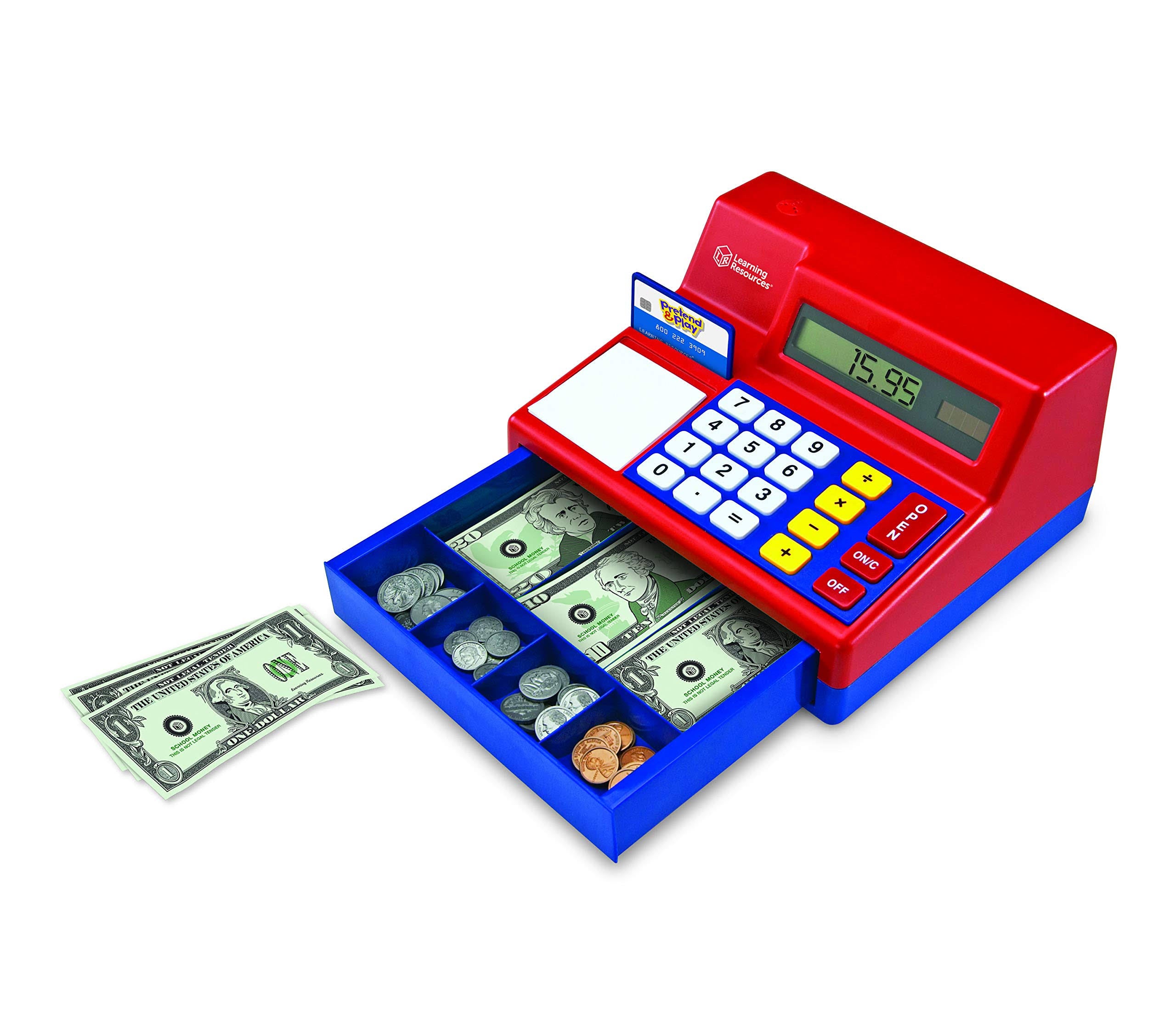 73 Pieces Pretend Play Cash Register G1592