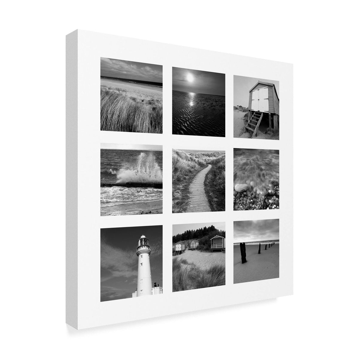 Beach Canvas Art Set of 9 H762